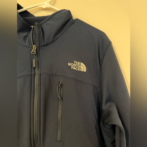 The North Face Other - The North Face Navy Blue Full Zip Jacket XL Men’s Fleece‎ Lined 100% Polyester